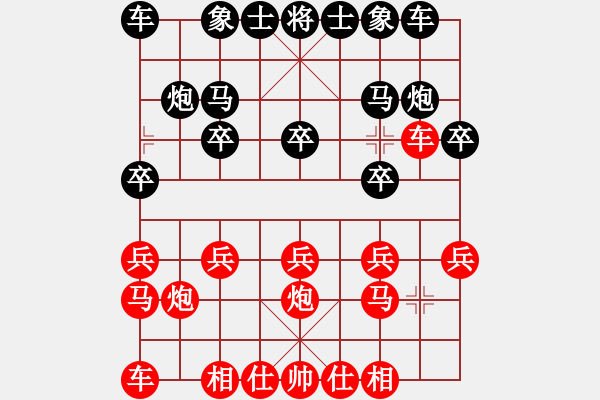 象棋棋譜圖片：迷霍(5級)-勝-三羊開泰(5級) - 步數(shù)：10 