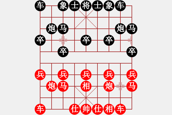 象棋棋譜圖片：151204 第6輪 第1桌 第1臺(tái) 鄭一泓 和 黨斐 - 步數(shù)：10 