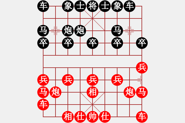 象棋棋譜圖片：依安小吳(9星)-負-好大一棵樹(8星) - 步數(shù)：10 