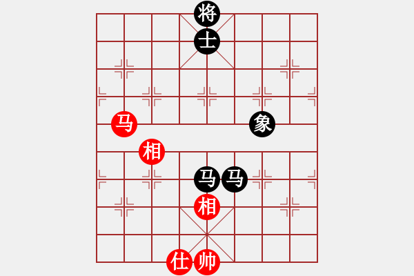 象棋棋譜圖片：弈網(wǎng)小白龍(5段)-和-殺過(guò)幾頭豬(6段) - 步數(shù)：180 