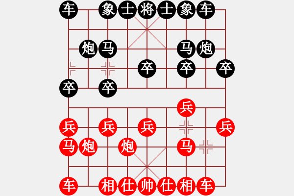 象棋棋谱图片：雪拥兰关(8段)-和-陨落之星(8段) - 步数：10 