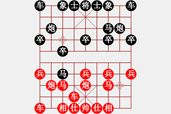 象棋棋譜圖片：第四屆渝黔對抗賽第二輪第四臺：貴州李永勤 先勝 重慶張若愚 - 步數(shù)：10 