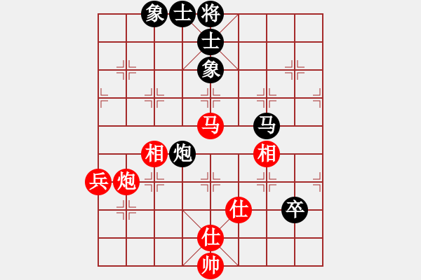 象棋棋譜圖片：1 - 步數(shù)：100 