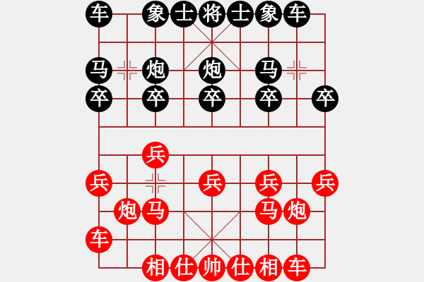 象棋棋譜圖片：liaojianti(6段)-勝-白氏劍客(6段) - 步數(shù)：10 