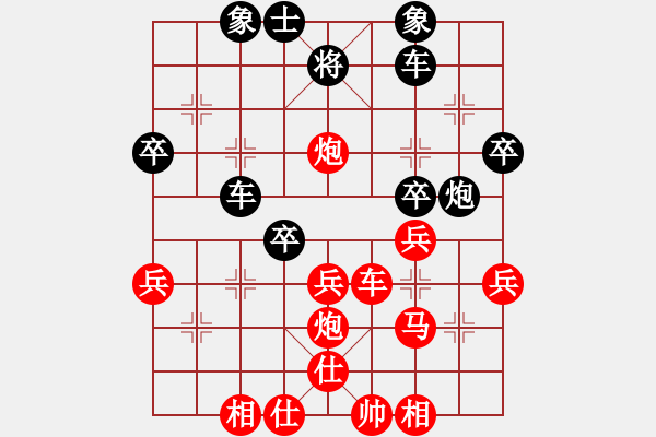 象棋棋譜圖片：棋壇毒龍(8段)-負(fù)-tianshanjk(7段) - 步數(shù)：40 