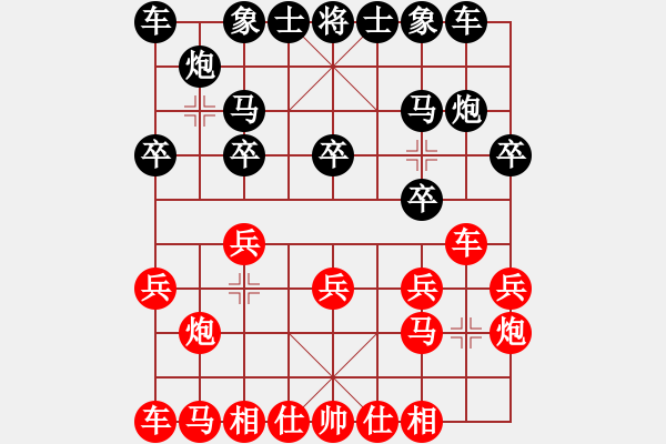 象棋棋譜圖片：欺硬怕軟VS棋仙山莊劉進(jìn)(2011 6 27) - 步數(shù)：10 