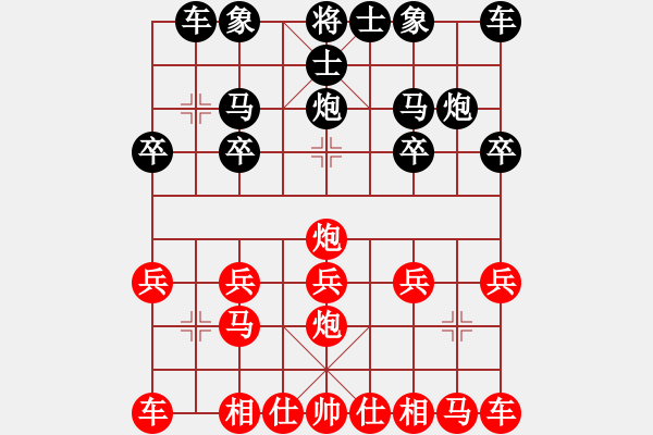 象棋棋譜圖片：老蔡[79065059] -VS- 橫才俊儒[292832991] - 步數(shù)：10 