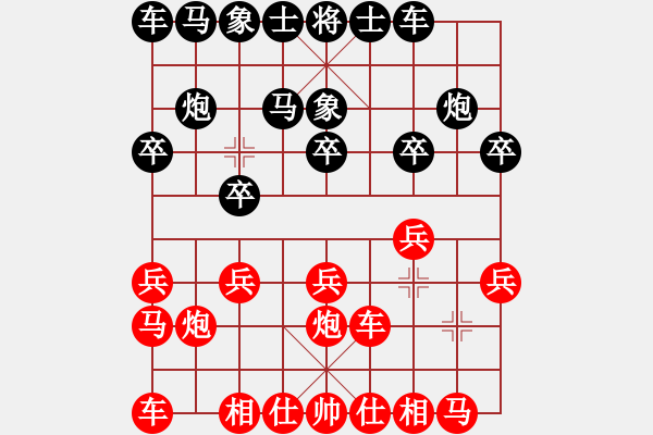 象棋棋譜圖片：靈力子(9段)-勝-武當山棋軟(9段) - 步數(shù)：10 