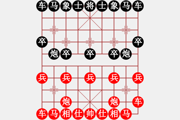 象棋棋譜圖片：officelady(日帥)-勝-盔虹鐵手(月將) - 步數(shù)：10 