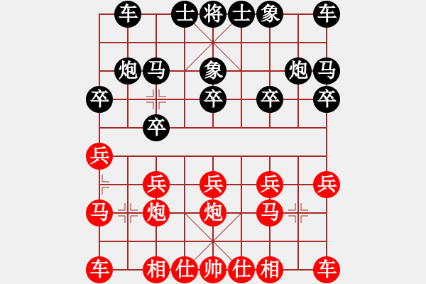 象棋棋譜圖片：國圣測試(9星)-勝-楊家大少(9星) - 步數(shù)：10 