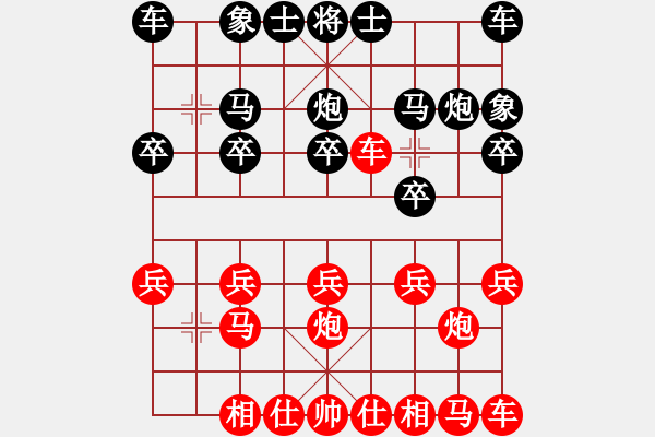 象棋棋譜圖片：123 - 步數(shù)：10 