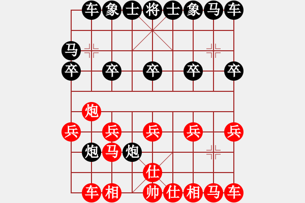 象棋棋譜圖片：敢死炮勝朱永發(fā).PGN - 步數(shù)：10 