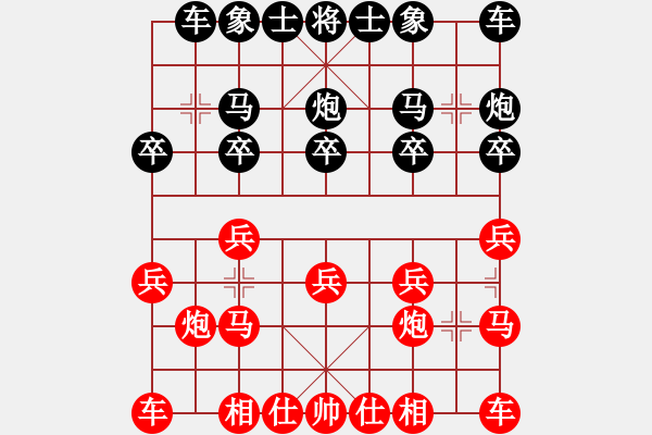 象棋棋譜圖片：胡行行先負(fù)崔峻毓 - 步數(shù)：10 