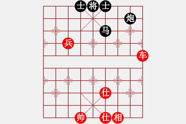 象棋棋譜圖片：車高兵(勝)馬炮雙士（1） - 步數(shù)：0 