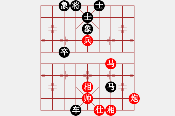 象棋棋譜圖片：神經(jīng)刀(5段)-負(fù)-奔四純機(jī)測(cè)(4段) - 步數(shù)：84 