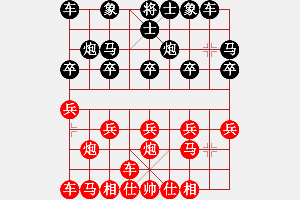 象棋棋譜圖片：王廣贏[紅] -VS- 呂鴻沛[黑] - 步數(shù)：10 