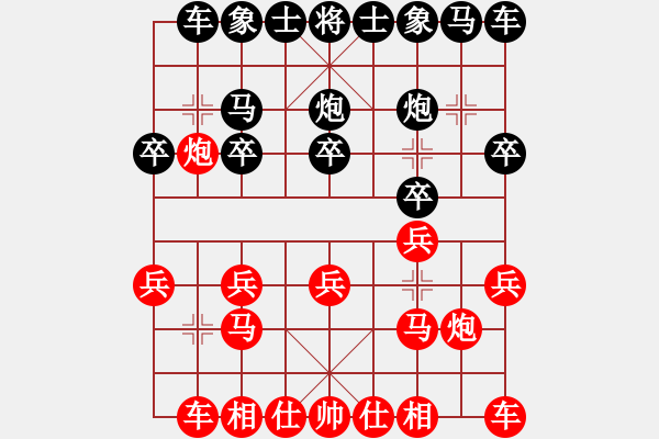 象棋棋譜圖片：湖北 柳大華 負(fù) 廣東 張學(xué)潮 - 步數(shù)：10 