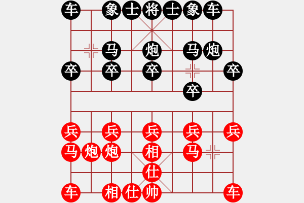 象棋棋譜圖片：愛中華之金鉤炮專輯《51》先勝佐為老師7-3 - 步數(shù)：10 