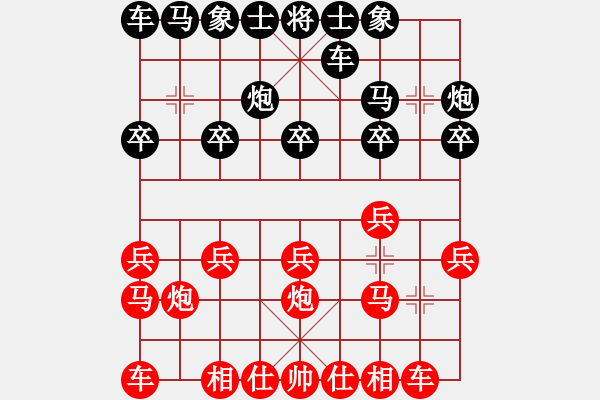 象棋棋譜圖片：棋緣閣GG臭棋豐[894037976] 負(fù) 棋緣閣☆芳棋[920014251] - 步數(shù)：10 