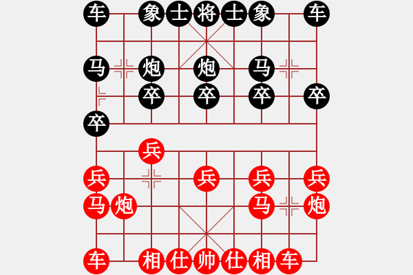 象棋棋譜圖片：周 浩 先勝 王一楠 - 步數(shù)：10 