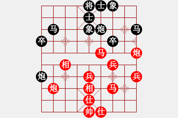 象棋棋譜圖片：中國(guó) 呂欽 (勝) 越南 梅青明 (1994.11.6于澳門) - 步數(shù)：50 