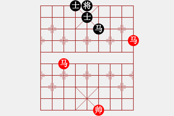 象棋棋谱图片：第70局 双马胜马双士（一） - 步数：0 