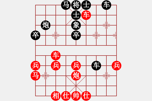 象棋棋譜圖片：閑弈冷血(8f)-勝-太湖戰(zhàn)神五(4f)紅左直車對(duì)黑右直車右炮巡河炮7進(jìn)4 - 步數(shù)：50 