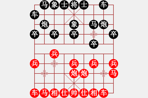 象棋棋譜圖片：王大一(9星)-勝-貳佰貓求敗(9星) - 步數(shù)：10 