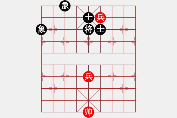 象棋棋譜圖片：第一部分：兵卒類第十局：一高一低兵巧勝士象全之三 - 步數(shù)：0 