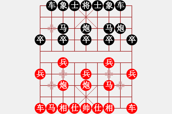 象棋棋譜圖片：河北金環(huán)建設(shè)隊(duì) 劉鈺 和 廣州南粵文創(chuàng)隊(duì) 宋曉琬 - 步數(shù)：10 