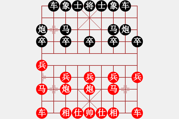 象棋棋譜圖片：濰坊衛(wèi)校[紅] -VS- 我滴世界[黑] - 步數(shù)：10 