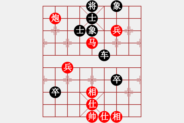 象棋棋谱图片：尚品天城(7段)-负-青岛高手(6段) - 步数：100 