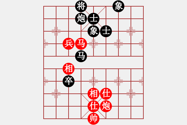 象棋棋譜圖片：網(wǎng)絡(luò)人機王(北斗) 和 弈棋弈心(風(fēng)魔) - 步數(shù)：120 