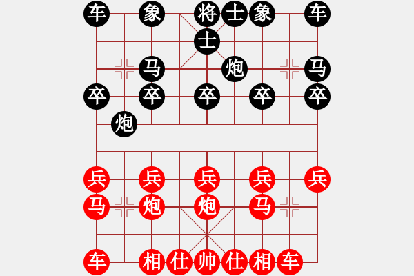 象棋棋譜圖片：150815 第5輪 第5臺(棋譜不晰)顏國劍 勝 李志財 - 步數(shù)：10 