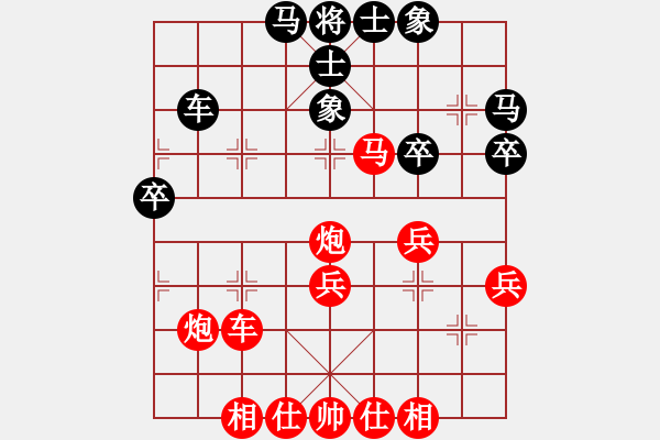 象棋棋譜圖片：風(fēng)月之棋(1段)-勝-香港阿周(4段) - 步數(shù)：40 