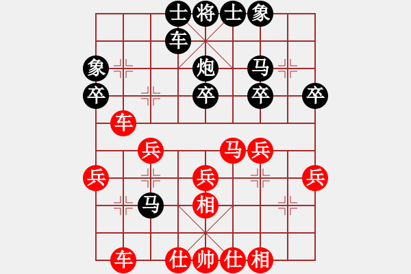 象棋棋譜圖片：甜蜜好朋友(6段)-勝-壺關老耿(1段) - 步數：40 