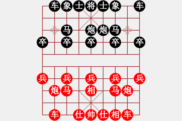 象棋棋譜圖片：2019石河子第二屆“云天國(guó)際貿(mào)易杯”象棋公開賽楊浩先負(fù)李華.pgn - 步數(shù)：10 