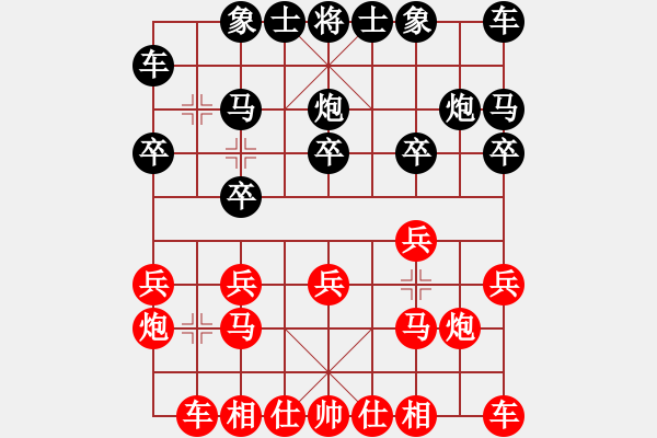 象棋棋譜圖片：神仙魚(yú)(6段)-勝-沈南單提馬(2段) - 步數(shù)：10 