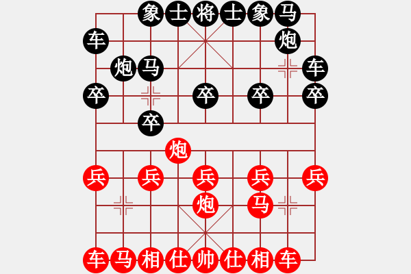 象棋棋譜圖片：傲劍乾坤(1段)-負(fù)-鳥渡大師(6級) - 步數(shù)：10 