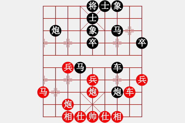 象棋棋譜圖片：木偶o(jì)oVS中象-小風(fēng)(2015 5 23) - 步數(shù)：34 