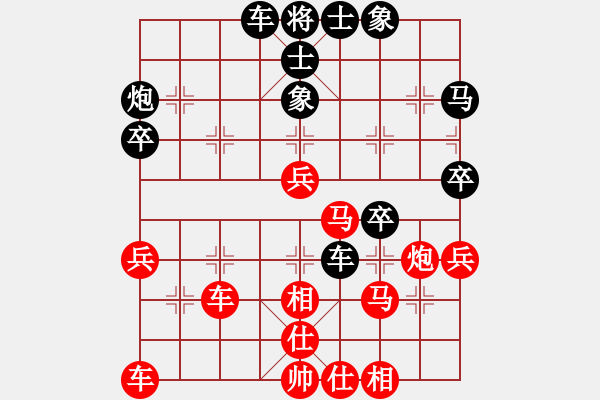 象棋棋譜圖片：20190908 古月福俱樂部 廖志龍 先勝 惠州名手 陳弈天 - 步數(shù)：40 