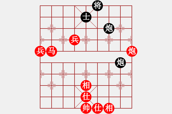 象棋棋譜圖片：11095局 A07-金鉤炮局-小蟲引擎24層 紅先勝 旋九專雙核-業(yè)余 - 步數：110 