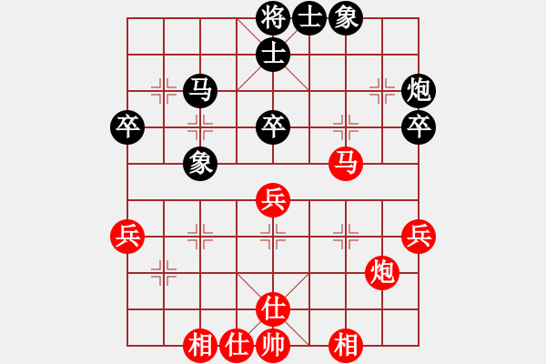 象棋棋譜圖片：天山居士(8段)-和-兵河五四啊(5段) - 步數(shù)：63 