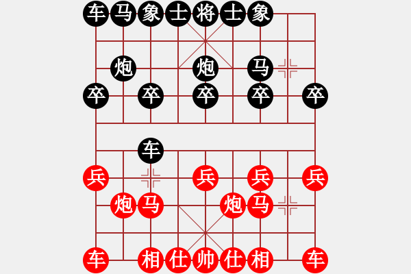 象棋棋譜圖片：水壺(7段)-勝-日月星晨余(5段) - 步數(shù)：10 