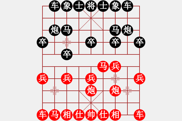 象棋棋譜圖片：五虎易天行VS五虎孤月.PGN - 步數(shù)：10 