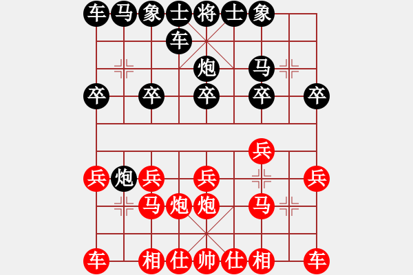 象棋棋譜圖片：邢臺(tái)小將(5段)-勝-搶先一步(2段) - 步數(shù)：10 