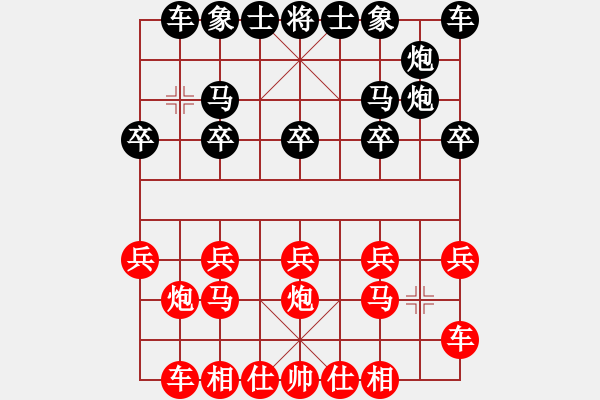 象棋棋譜圖片：聽著情歌流著淚VS倚天高手(2015 7 6) - 步數(shù)：10 