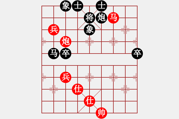 象棋棋譜圖片：1 - 步數(shù)：100 