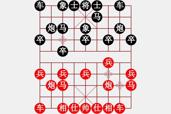 象棋棋譜圖片：bbboy002[紅] -VS- 楊清風(fēng)89[黑] - 步數(shù)：10 