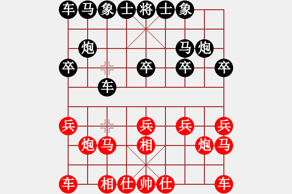 象棋棋譜圖片：錢誠對GG珍貴留念，對西瓜單身333.pgn - 步數(shù)：10 